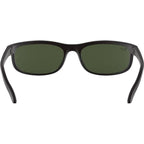 Predator 2 RB2027, Matte Black/Green Glass Lenses