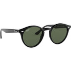 RB2180, Black/Dark Green Lenses 51 Eye Size