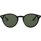 RB2180, Black/Dark Green Lenses 51 Eye Size