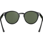 RB2180, Black/Dark Green Lenses 51 Eye Size