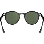 RB2180, Black/Dark Green Lenses 49 Eye Size