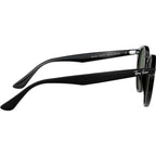 RB2180, Black/Dark Green Lenses 49 Eye Size