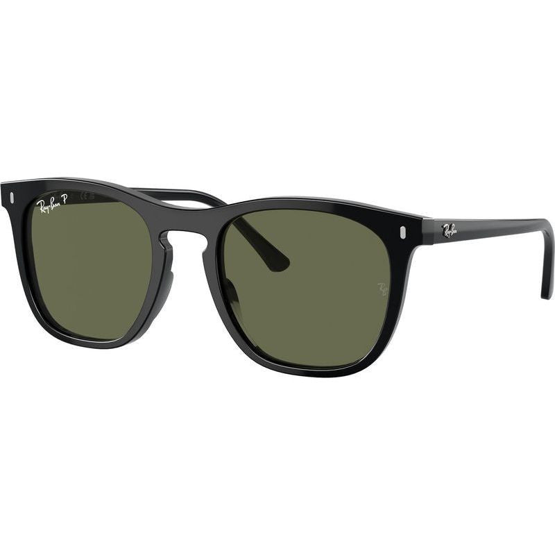 RB2210, Black/Green Polarised Glass Lenses