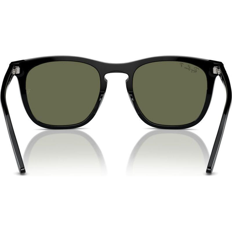 RB2210, Black/Green Polarised Glass Lenses