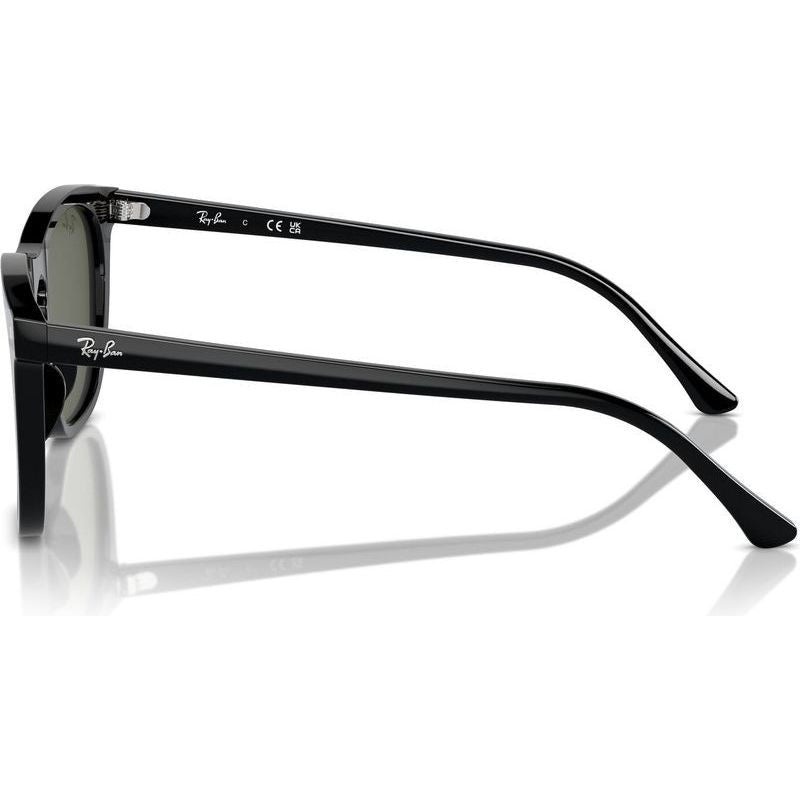 RB2210, Black/Green Glass Lenses