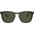 RB2210, Havana/Green Glass Lenses