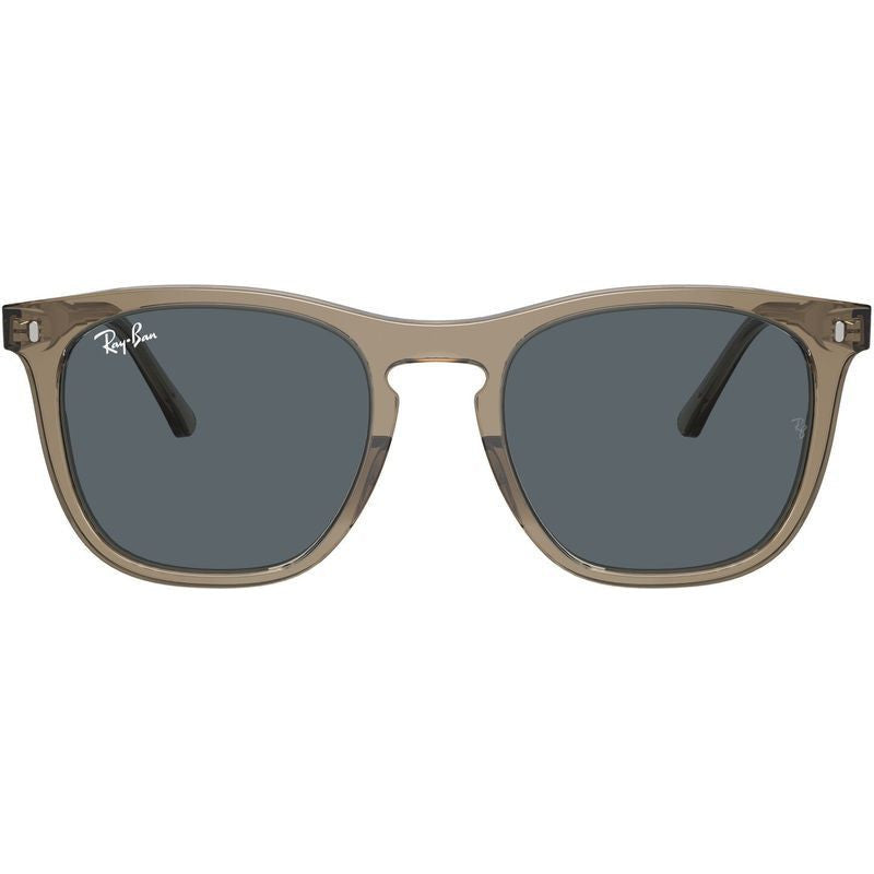 RB2210, Transparent Brown/Blue Glass Lenses