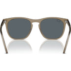 RB2210, Transparent Brown/Blue Glass Lenses