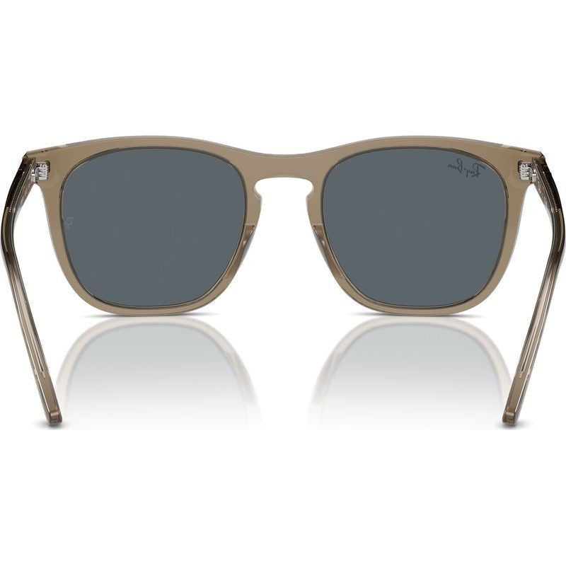 RB2210, Transparent Brown/Blue Glass Lenses