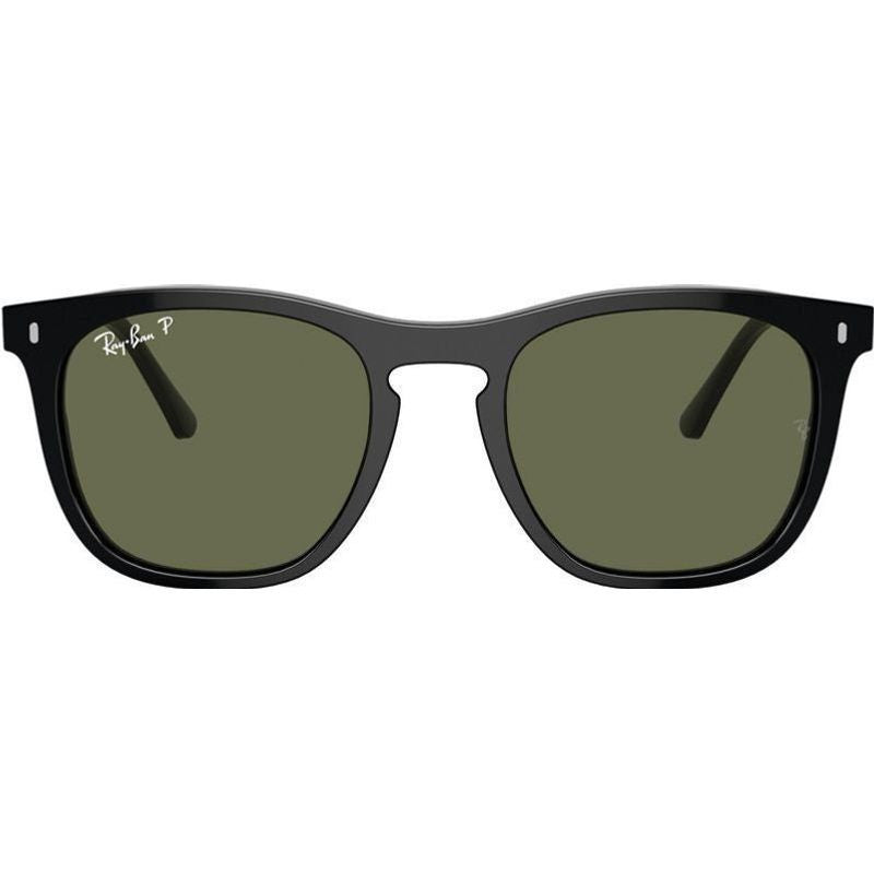 RB2210F, Black/Green Polarised Glass Lenses
