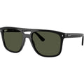 RB2213, Black/Green Glass Lenses 55 Eye Size
