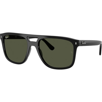 RB2213, Black/Green Glass Lenses 55 Eye Size