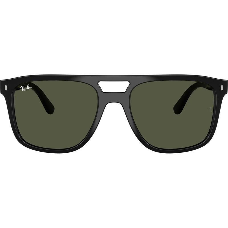 RB2213, Black/Green Glass Lenses 55 Eye Size