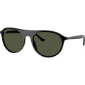RB2215, Black/Green Glass Lenses 56 Eye Size