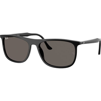 RB2216, Black/Dark Grey Glass Lenses 58 Eye Size