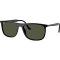 RB2216, Black/Green Glass Lenses 58 Eye Size
