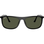RB2216, Black/Green Glass Lenses 58 Eye Size
