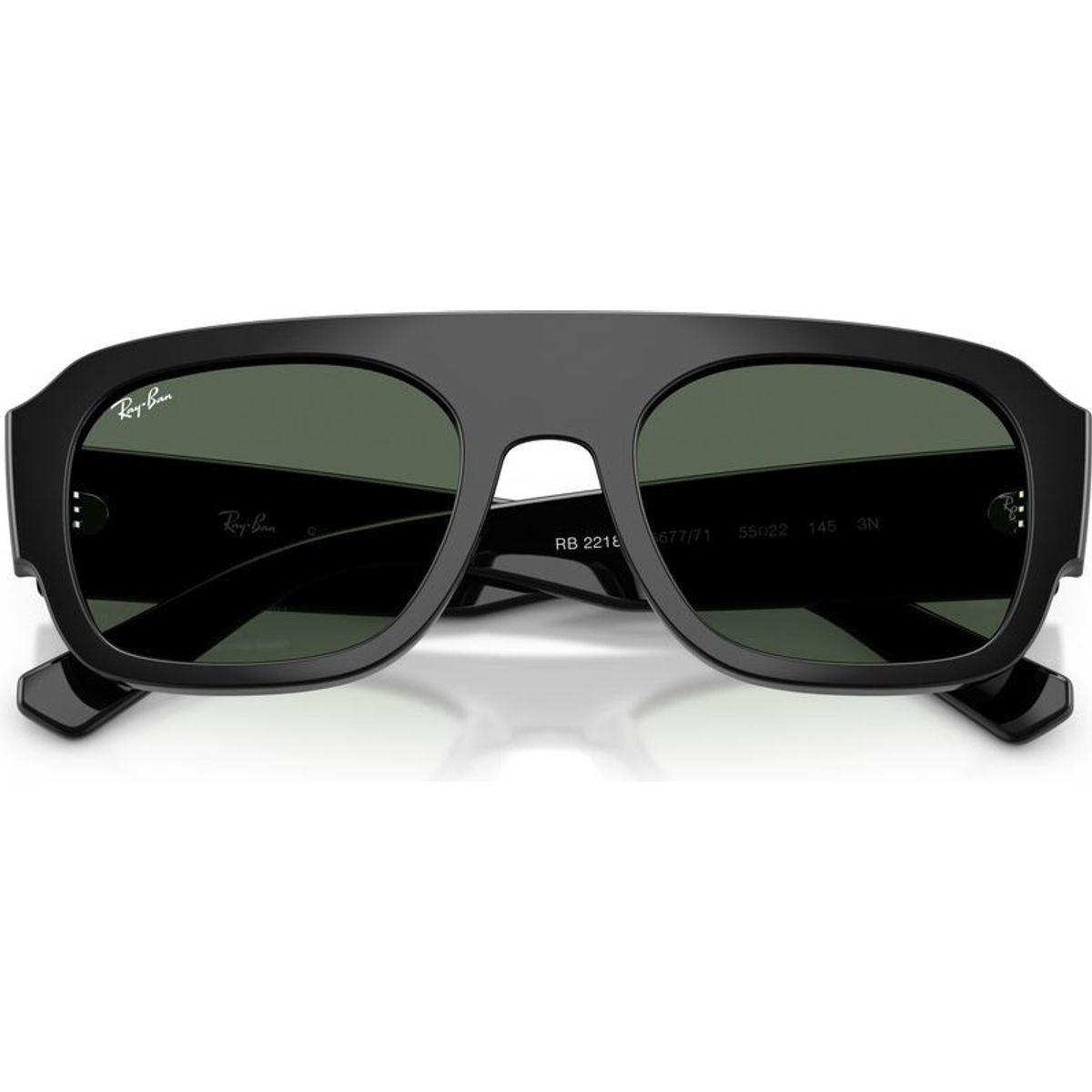 RB2218, Black/Dark Green Lenses