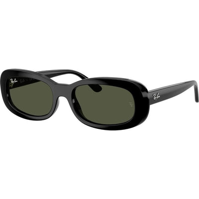 RB2221, Black/Green Glass Lenses 56 Eye Size