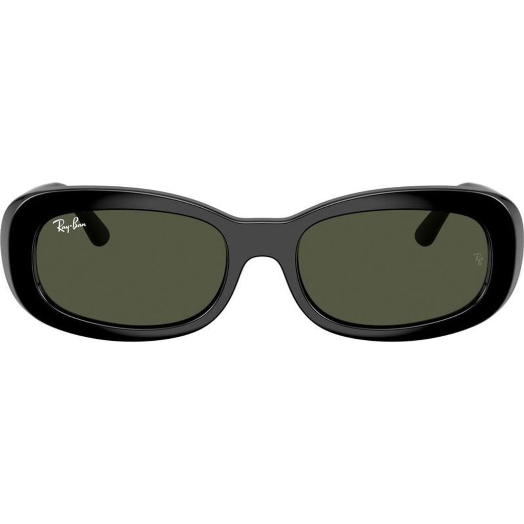 RB2221, Black/Green Glass Lenses 53 Eye Size