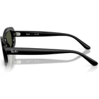 RB2221, Black/Green Glass Lenses 53 Eye Size