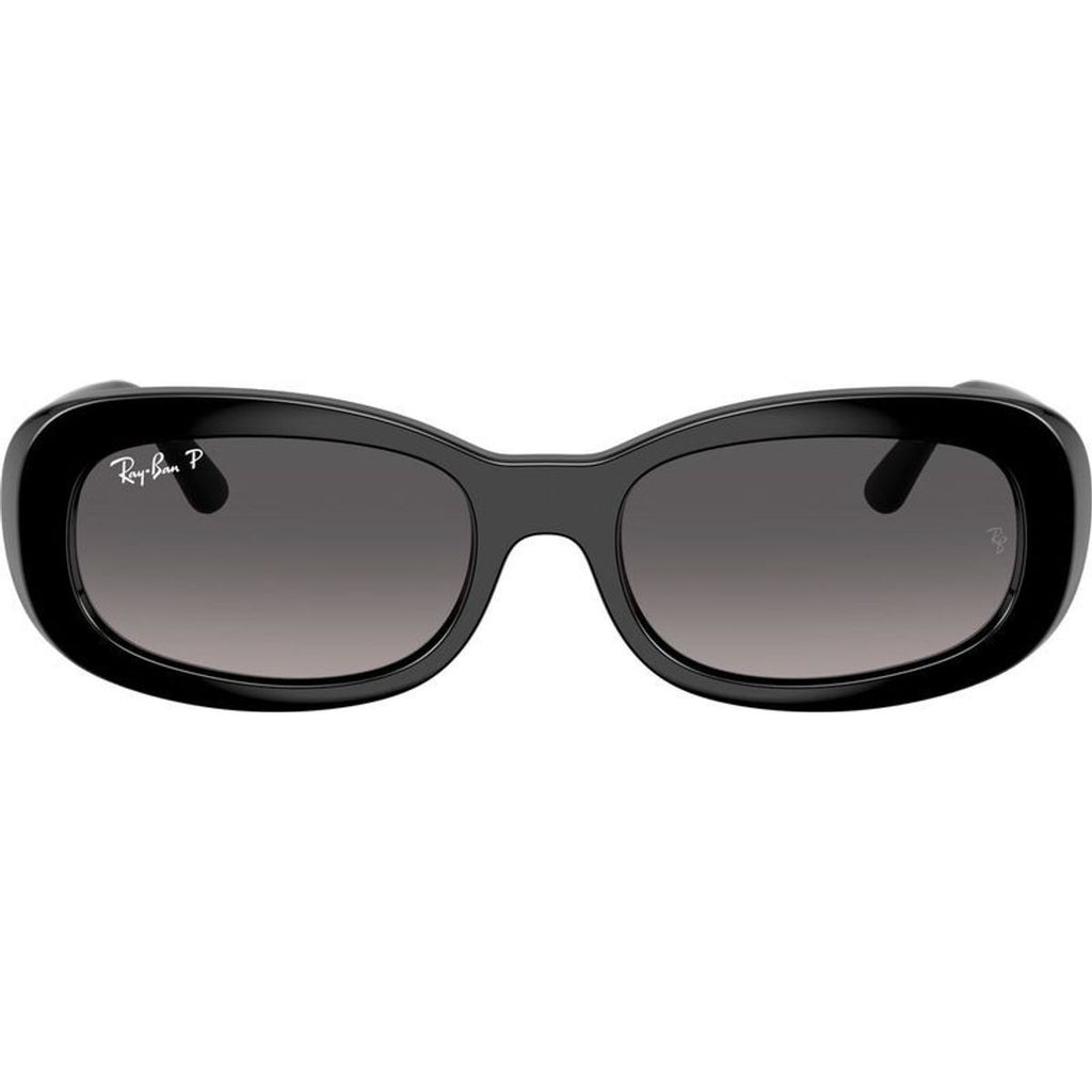 RB2221, Black/Grey Gradient Polarised Glass Lenses 53 Eye Size
