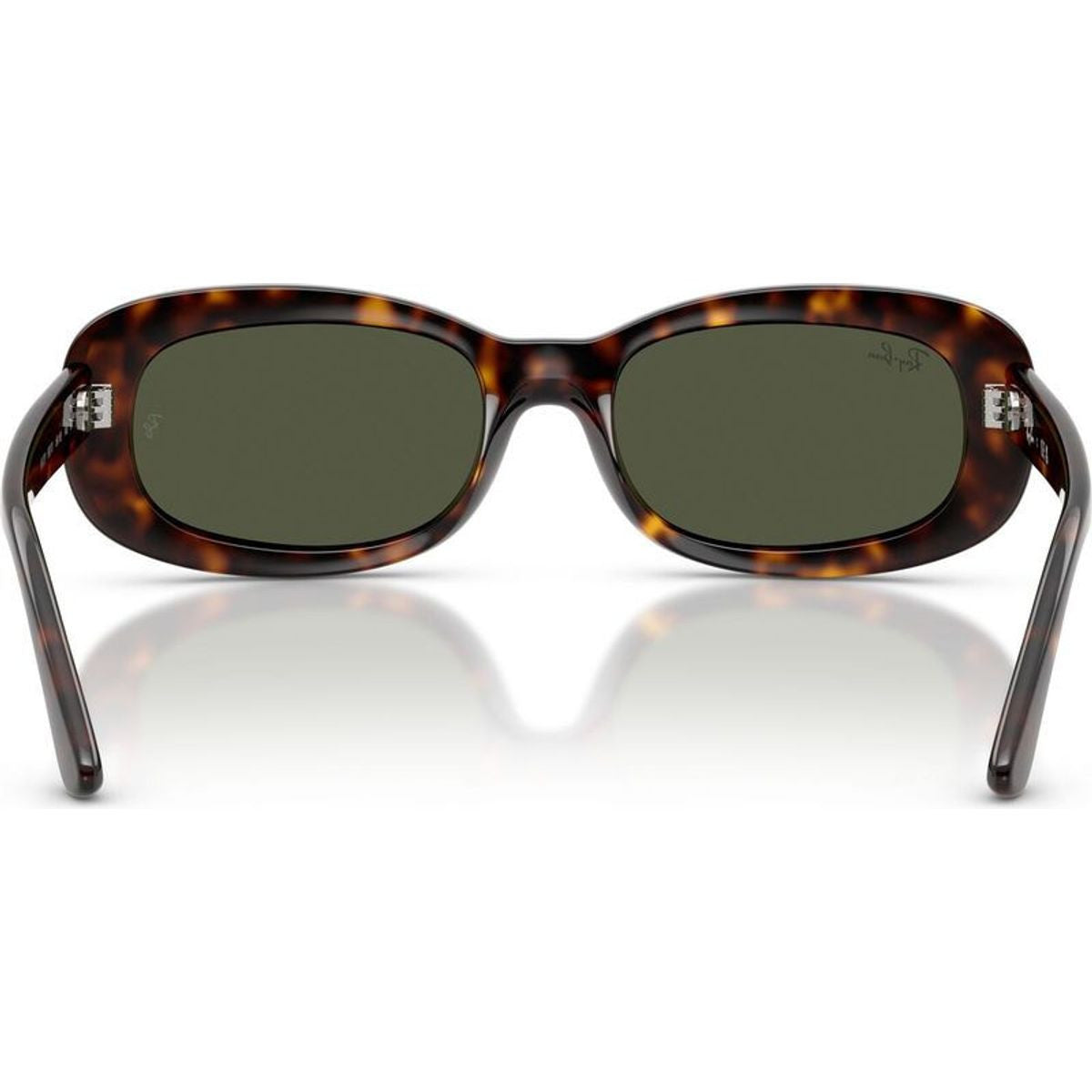 RB2221, Havana/Green Glass Lenses 53 Eye Size