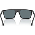 RB2222, Black/Dark Blue Polarised Glass Lenses 55 Eye Size