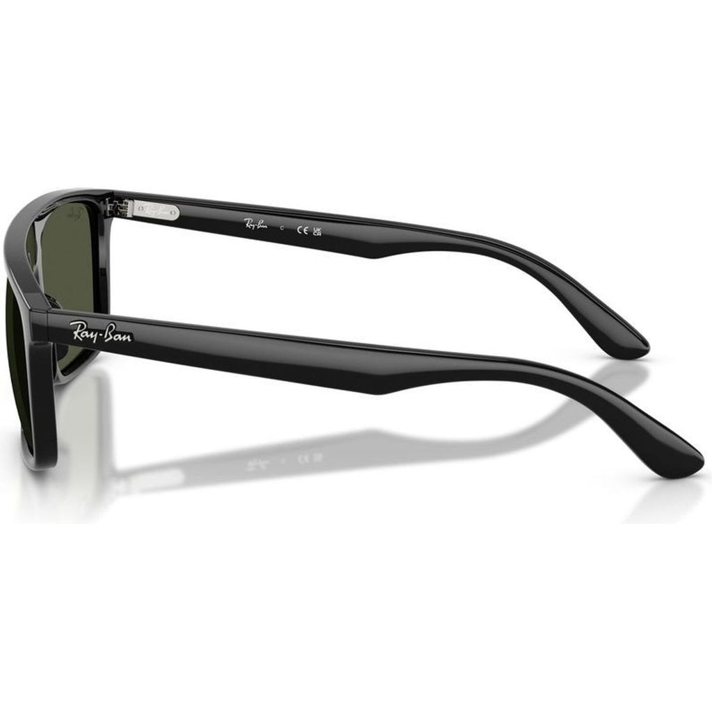 RB2222, Black/Green Glass Lenses 55 Eye Size
