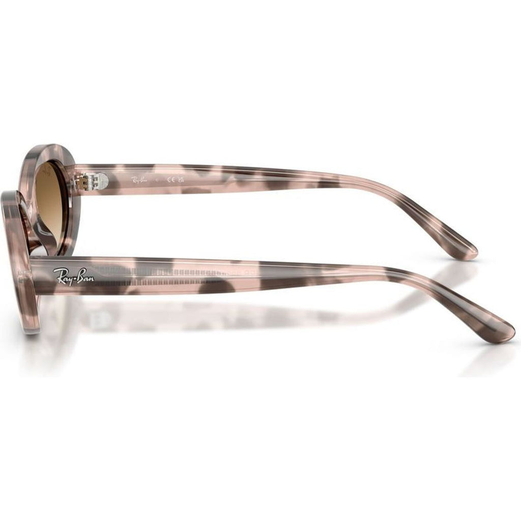 RB2223, Opal Pink Havana/Clear Brown Gradient Glass Lenses