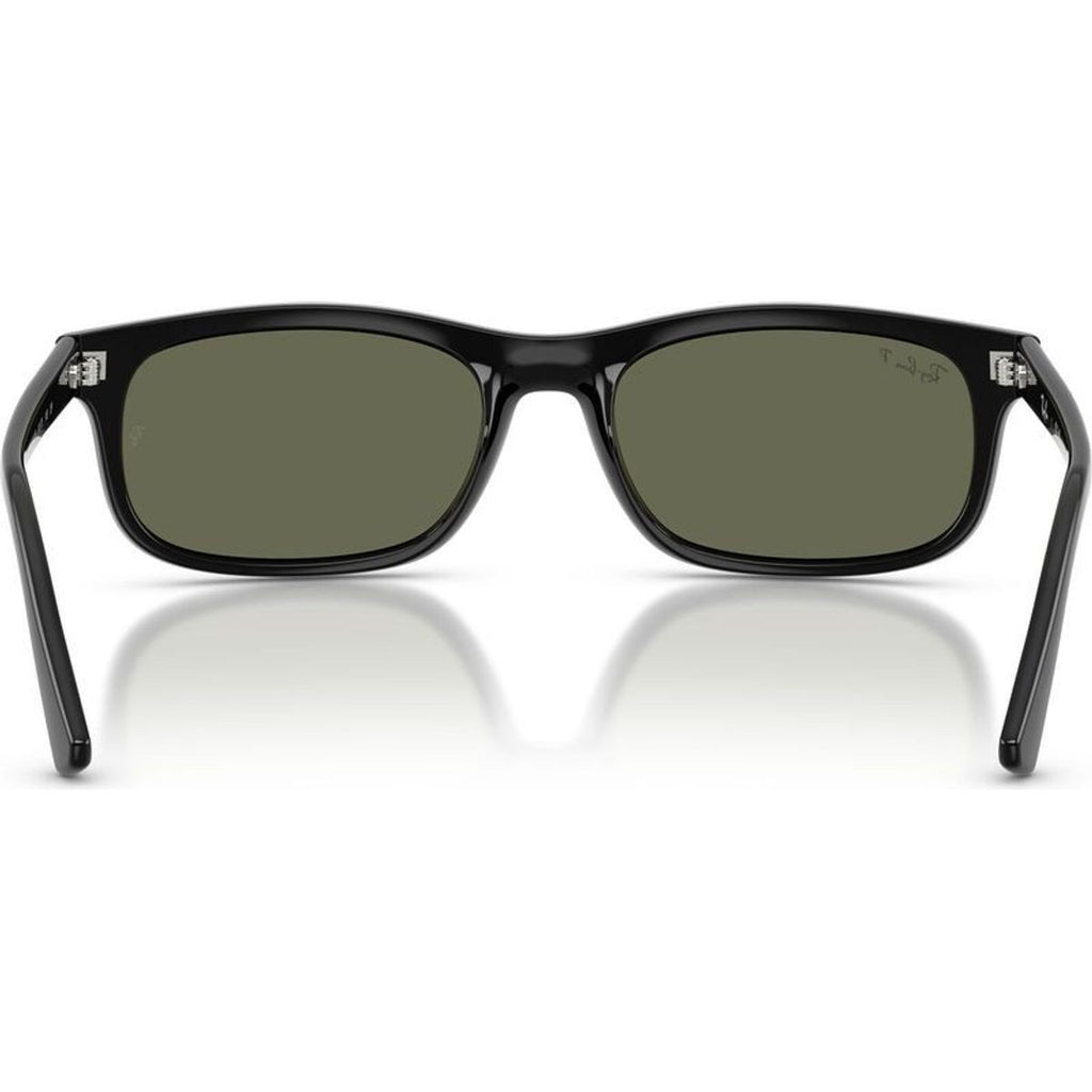 RB2224, Black/Green Polarised Glass Lenses 60 Eye Size