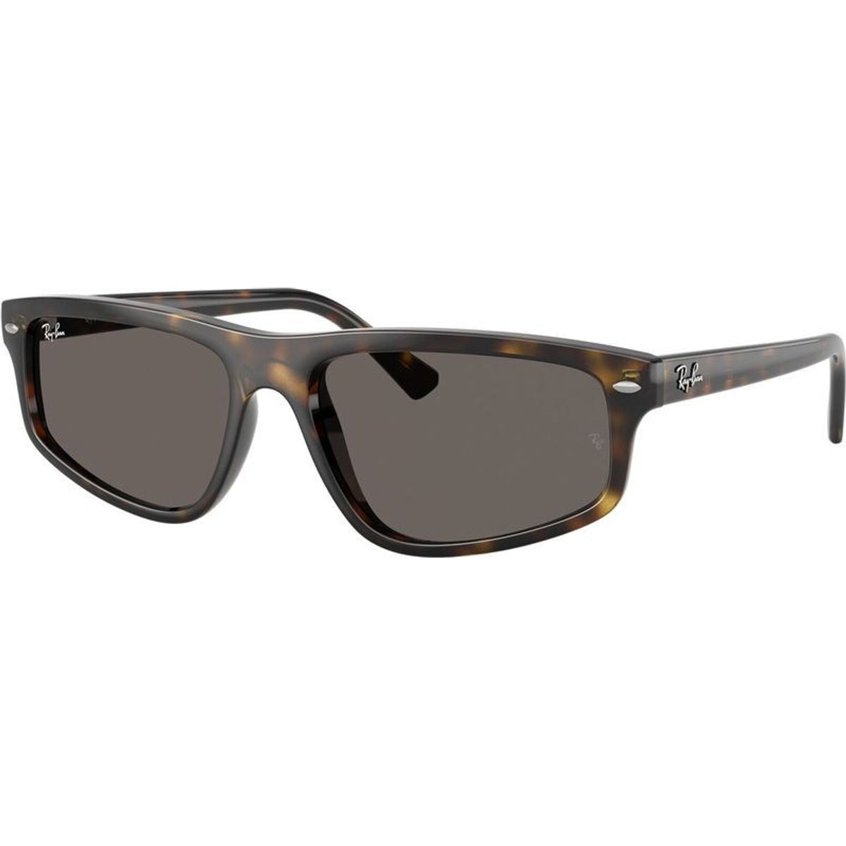 RB2225, Havana/Dark Grey Glass Lenses 59 Eye Size