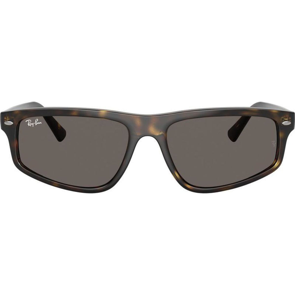 RB2225, Havana/Dark Grey Glass Lenses 57 Eye Size