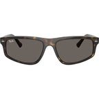RB2225, Havana/Dark Grey Glass Lenses 57 Eye Size