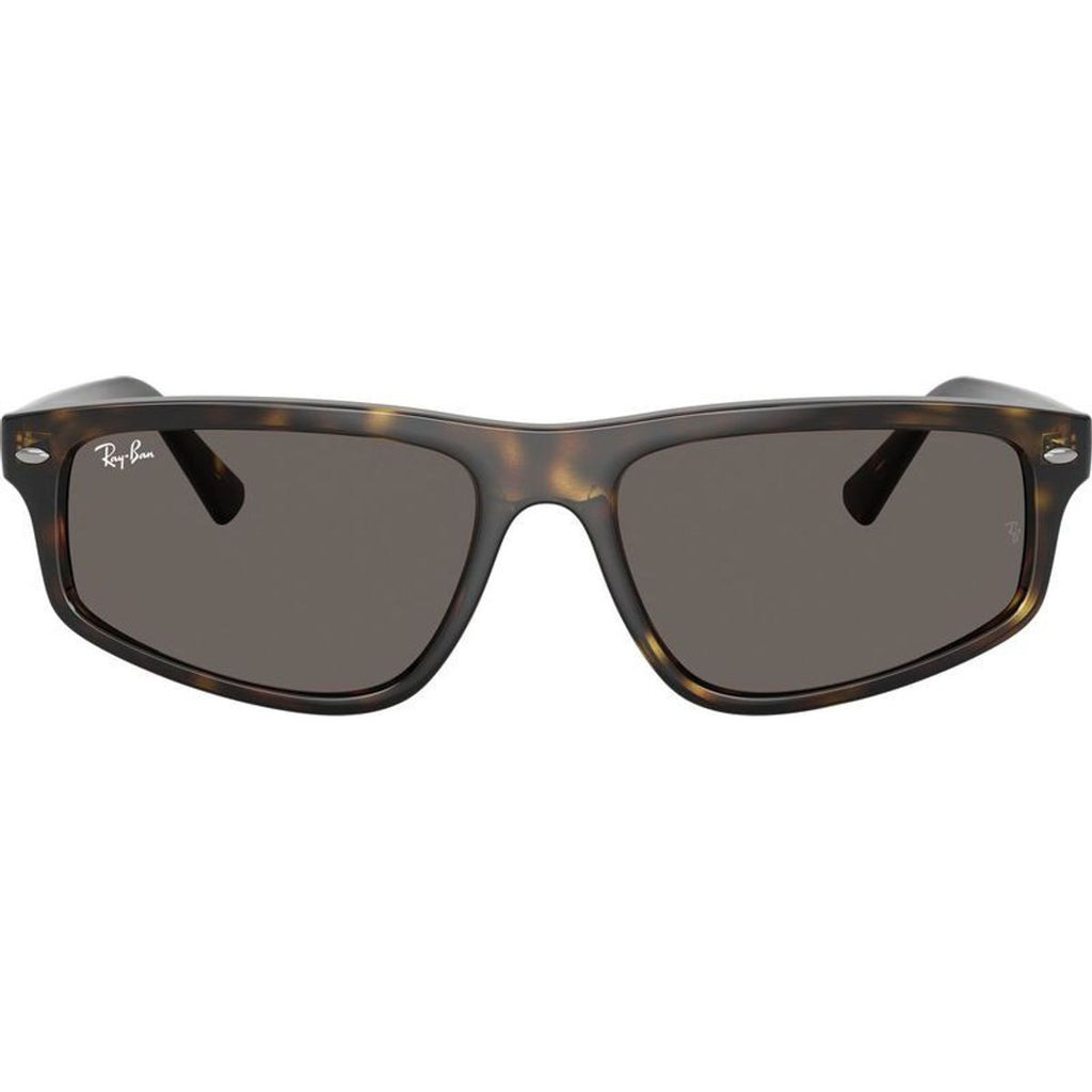 RB2225, Havana/Dark Grey Glass Lenses 59 Eye Size