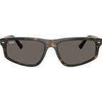 RB2225, Havana/Dark Grey Glass Lenses 59 Eye Size