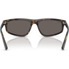 RB2225, Havana/Dark Grey Glass Lenses 57 Eye Size