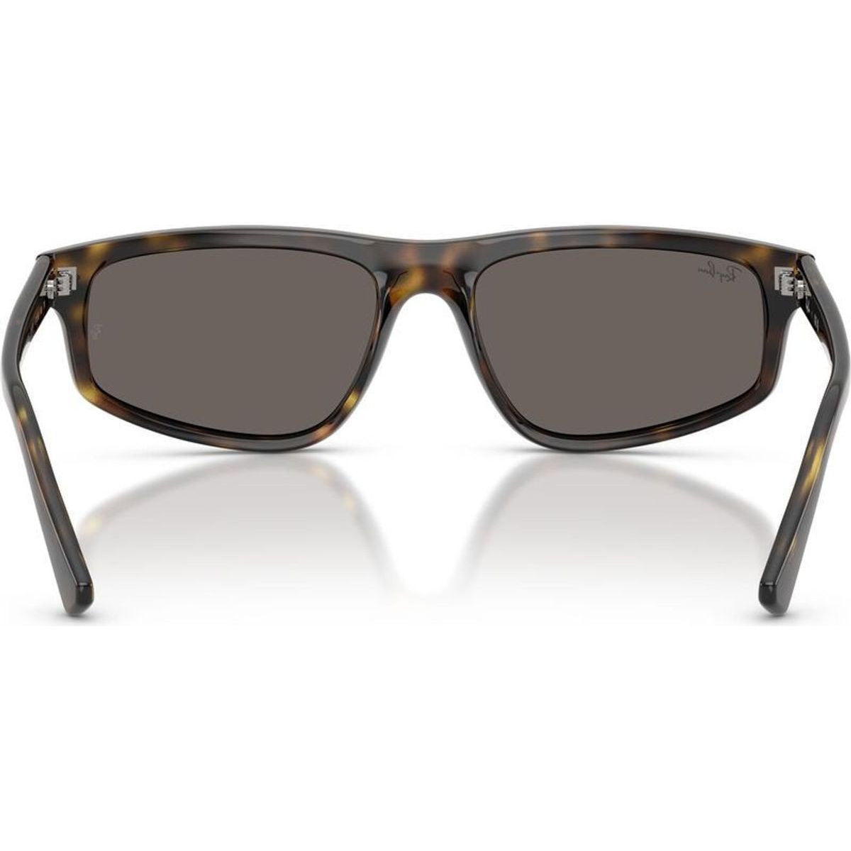 RB2225, Havana/Dark Grey Glass Lenses 57 Eye Size
