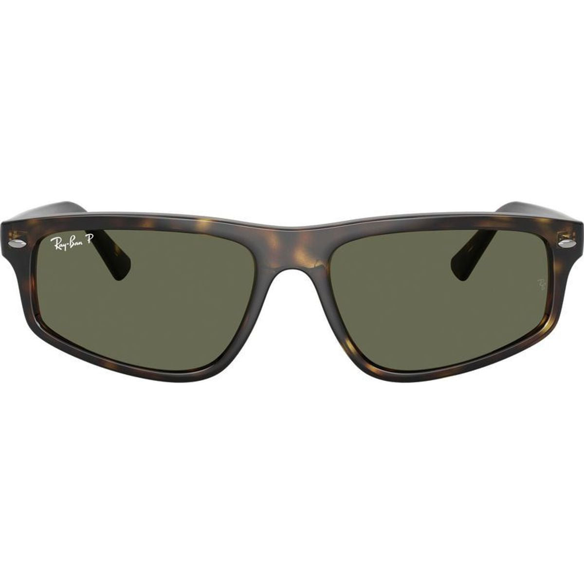 RB2225, Havana/Green Polarised Glass Lenses 57 Eye Size