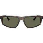 RB2225, Havana/Green Polarised Glass Lenses 59 Eye Size