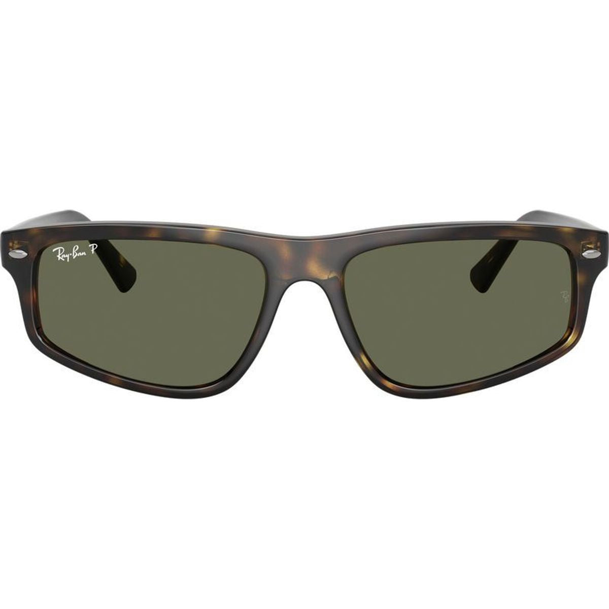 RB2225, Havana/Green Polarised Glass Lenses 59 Eye Size
