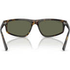 RB2225, Havana/Green Polarised Glass Lenses 57 Eye Size