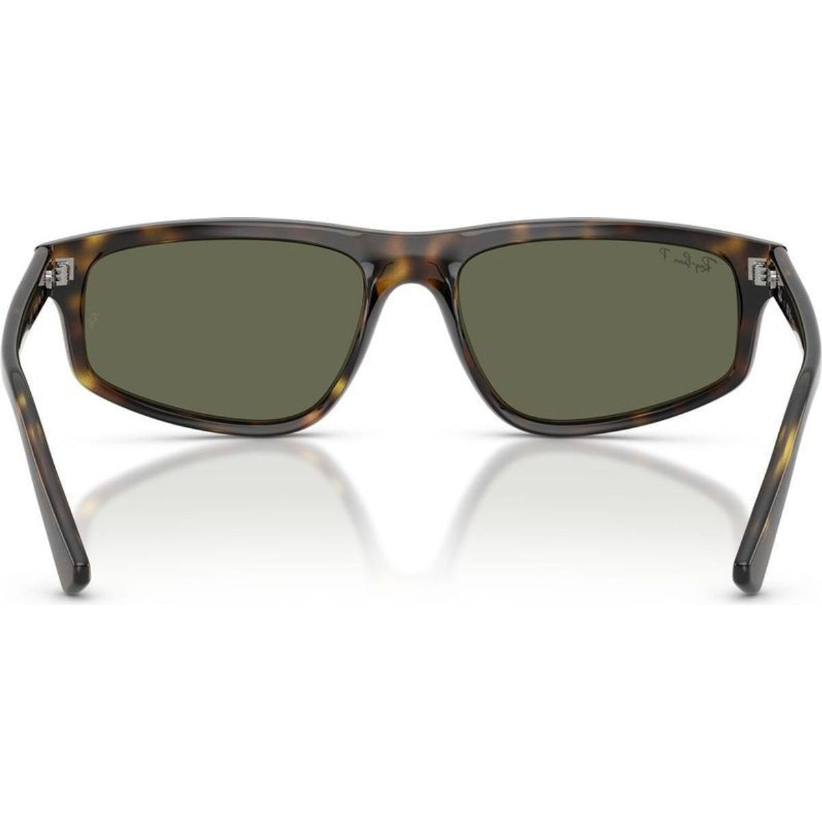 RB2225, Havana/Green Polarised Glass Lenses 57 Eye Size
