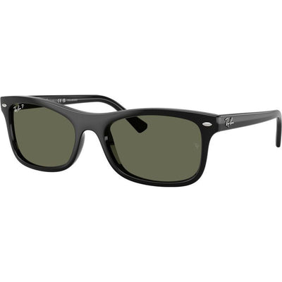 RB2226, Black/Green Polarised Glass Lenses
