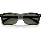 RB2226, Black/Green Polarised Glass Lenses