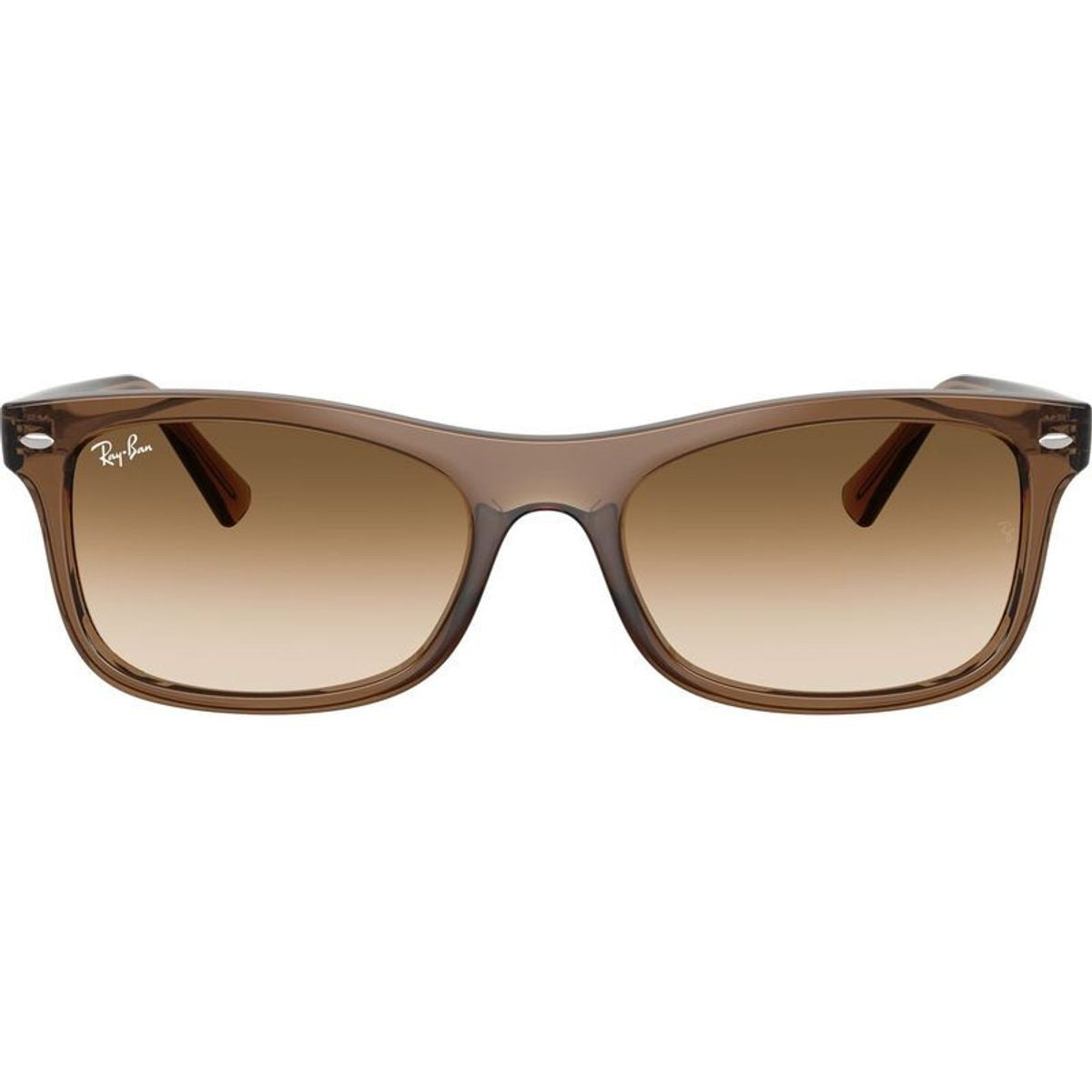 RB2226, Transparent Light Brown/Clear Brown Gradient Glass Lenses