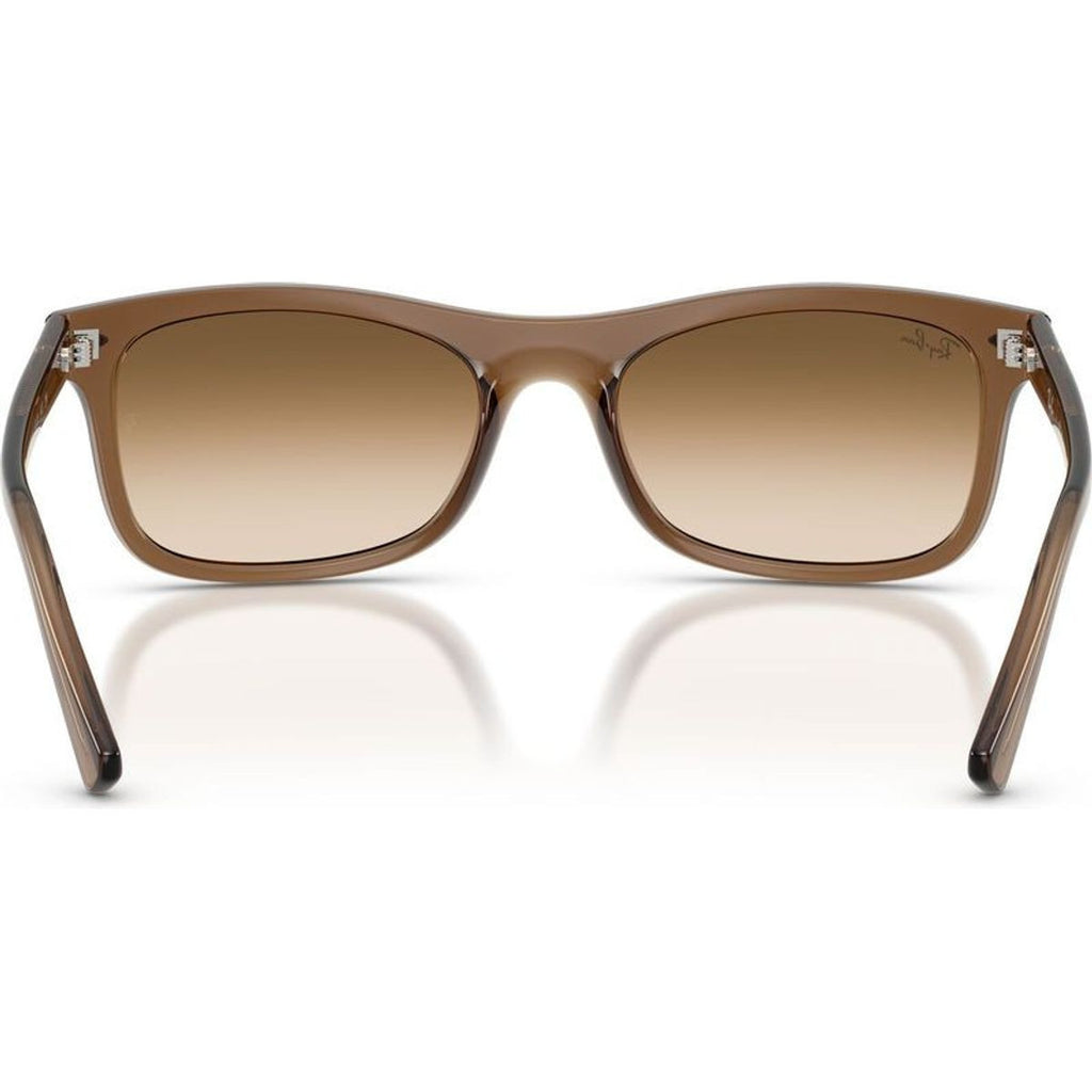 RB2226, Transparent Light Brown/Clear Brown Gradient Glass Lenses