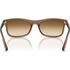 RB2226, Transparent Light Brown/Clear Brown Gradient Glass Lenses