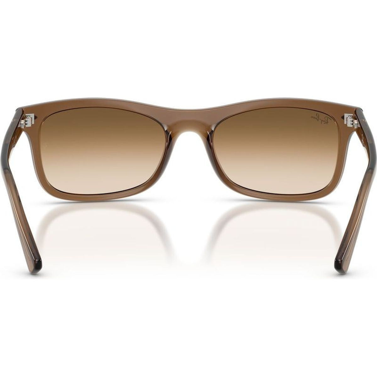 RB2226, Transparent Light Brown/Clear Brown Gradient Glass Lenses