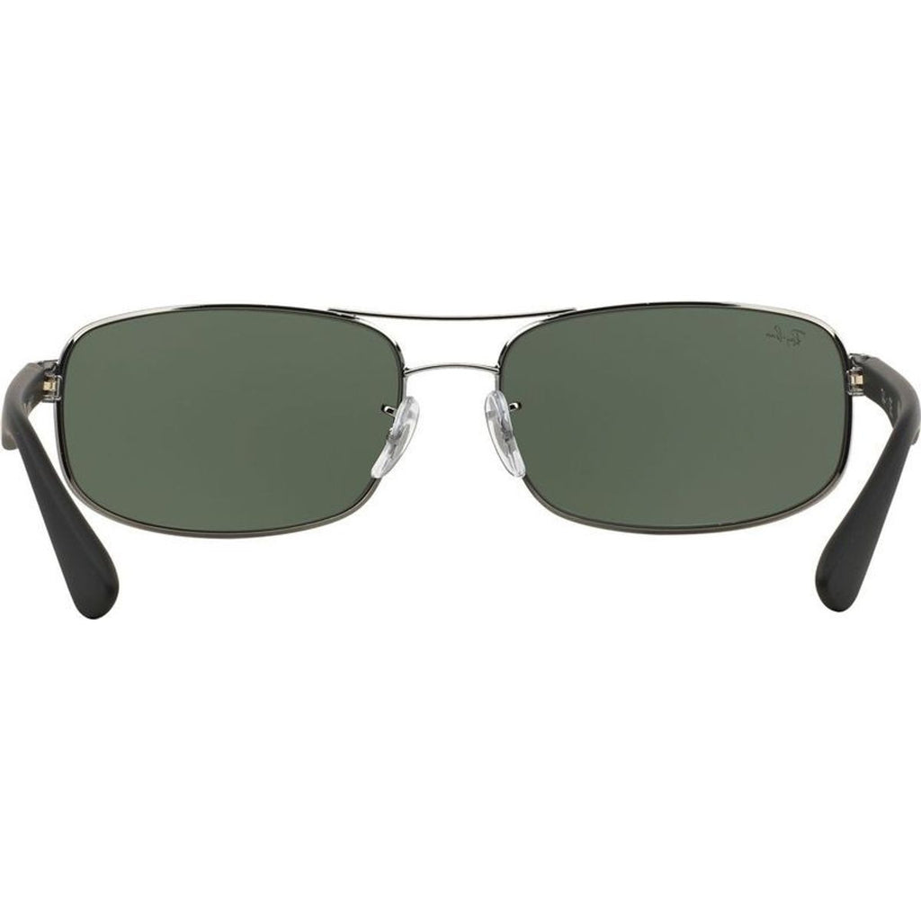 RB3445, Gunmetal/Green Lenses 61 Eye Size
